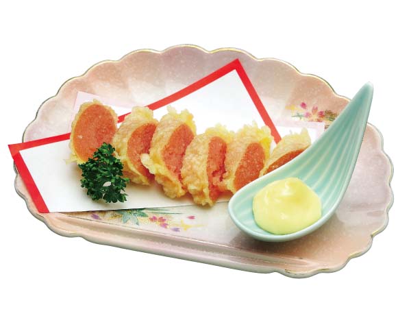 明太子の天婦羅