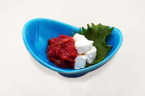 チャンジャとクリームチーズ