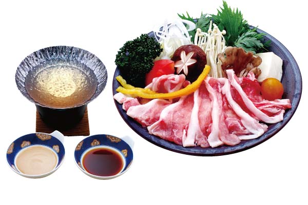 三沢産山崎ポークのしゃぶしゃぶ