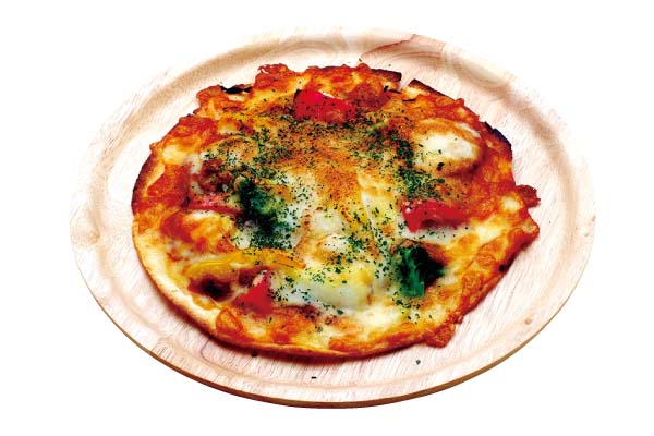 シーフードナンピザ