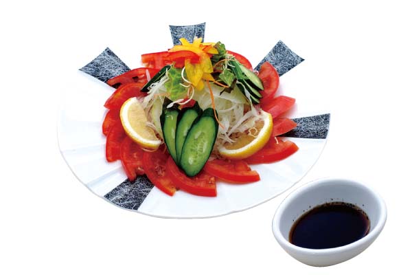 トマトスライスオニオンサラダ